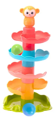 Producto Tobogán De Pelotas Juguete Para Bebes Primera Infancia Color Multicolor Imagen
