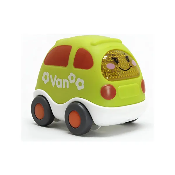 Auto De Juguete Bioplastico Vehículo Camioncito Ecológico Color Amarillo Personaje Bioplastic