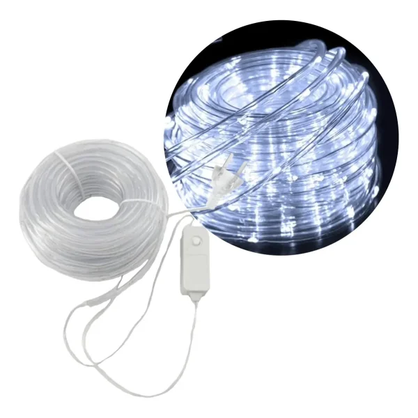 Manguera Tira Fina Led 10 Metros Luces Navidad Iluminación