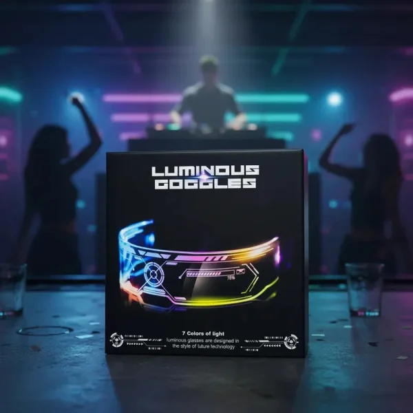 Anteojos Luminosos Neón Fiesta Cotillón Lentes Led Futurista Multicolor