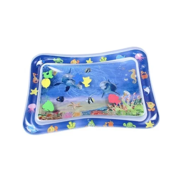 Alfombra Antigolpes Inflable Agua Y Aire Gimnasio Sensorial Azul 21.2 X 17.2 X 2.2 Cm
