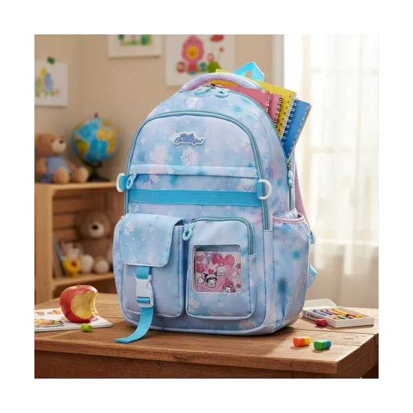 Mochila Escolar Colegio Infantil Nena Kawaii Reforzada