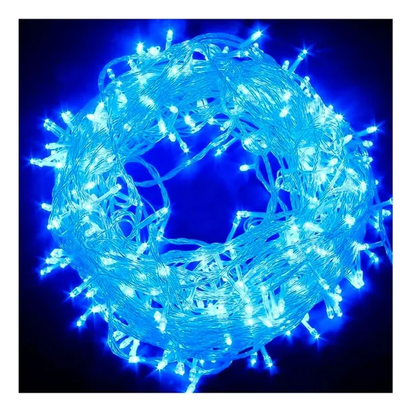 Tira De Luces De Navidad Led X100 220v 9mts Luz Arroz
