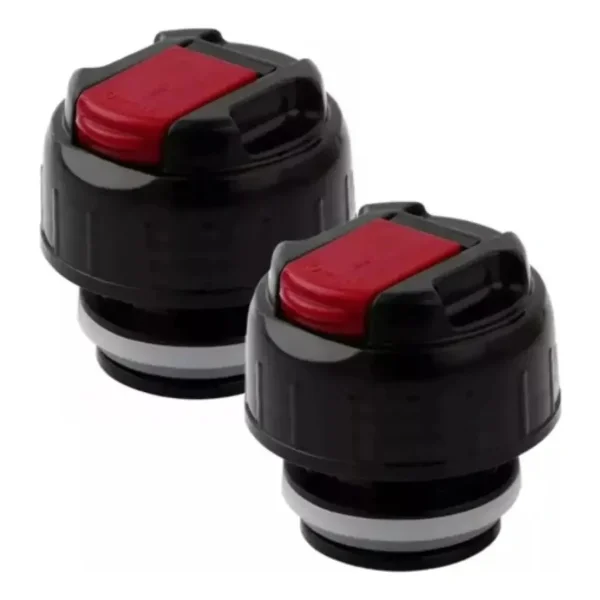 Tapa Para Termo Tapón Pico Cebador Repuesto Universal Acero Negro