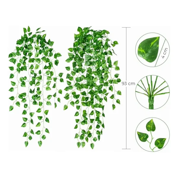 Enredadera Artificial Ramo Jardin Vertical Planta X5