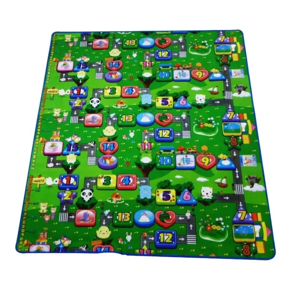 Alfombra Antigolpes Bebe 5mm Espesor 180x150cm Reversible