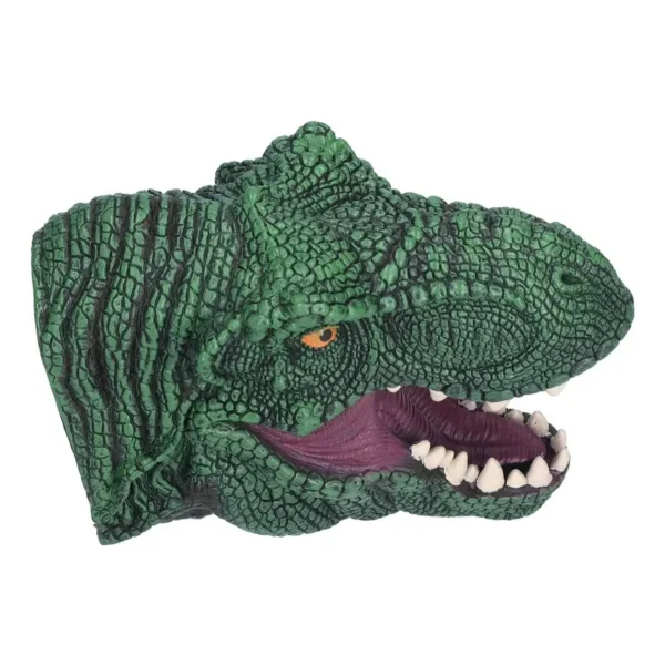 Marioneta De Mano Dinosaurio T-rex Realista Goma Niños