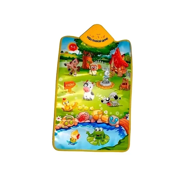 Alfombra Musical Con Sonido Animalitos Para Bebé