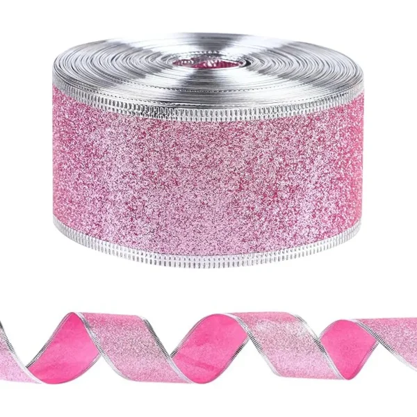 Cintas Navideñas Pack X5 Premium 6cm 2,70mts Adornos Navidad