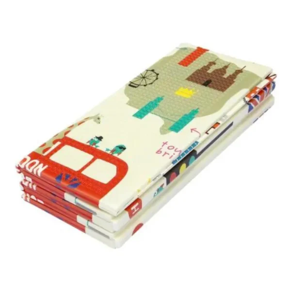 Alfombra Antigolpes Reversible Bebe Plegable 120x180cm