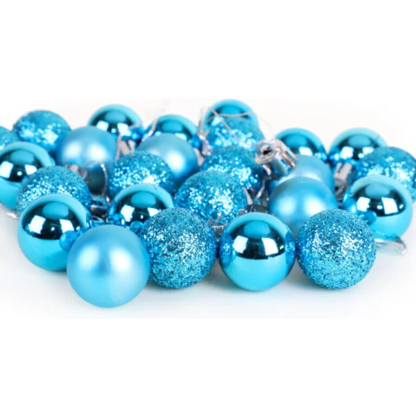 Adornos De Navidad Set Esferas Navideñas 4cm X48 Decoración