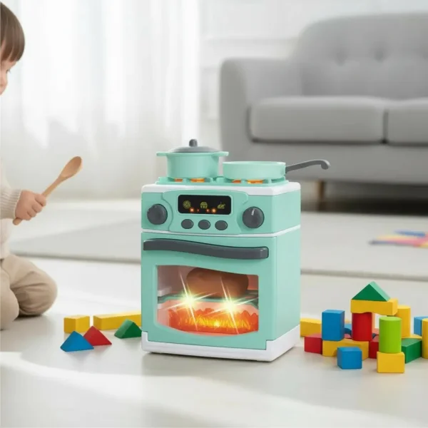 Cocina Horno Juguete Infantil Con Luz Sonido Y Accesorios Agua