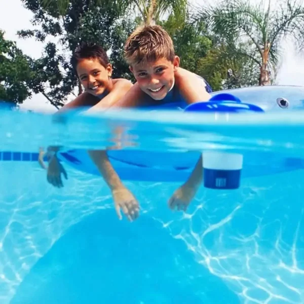 Boya Flotante Azul Para Pileta 12 Cm