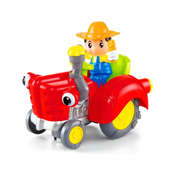 Coche Tractor Juguete Bebé Con Luz Sonidos Y Movimiento