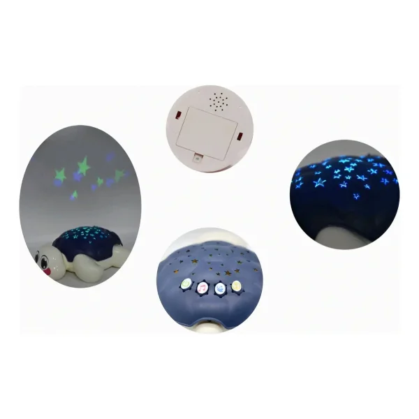 Proyector Tortuga Infantil Musical Luz Sonido Juguete