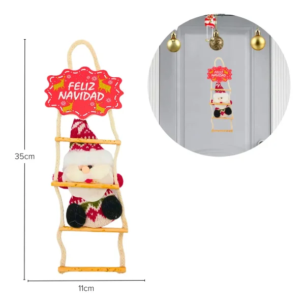 Papa Noel Colgante Adornos Decoracion Navideña