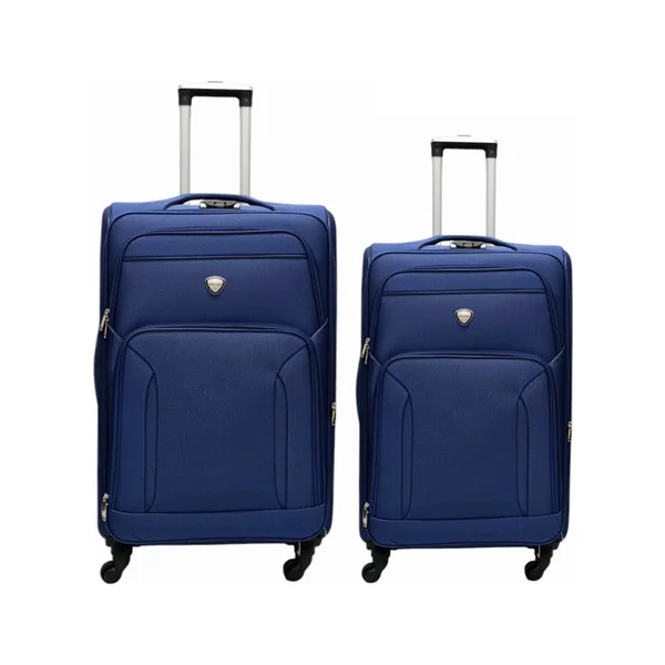 Set X2 (28+20) Valija Grande Carry On Tela Fuelle Semirigida