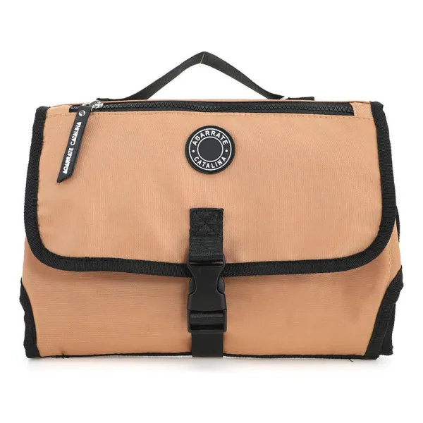 Bolso Maternal Pañalero Cambiador Bandolera Organizador Bebe Rojo