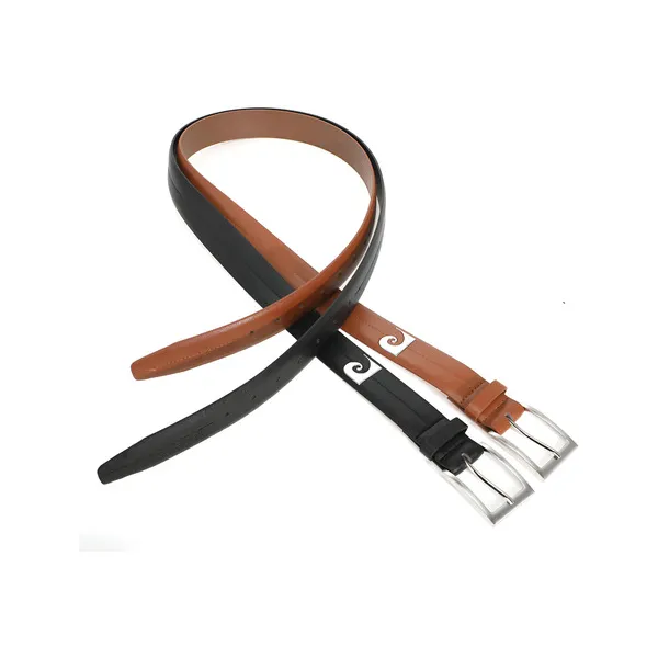 Cinturon Hombre Cinturones De Vestir Casual Moda Eco Cuero