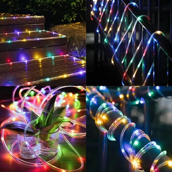 Manguera Tira Fina Led 10 Metros Luces Navidad Iluminación