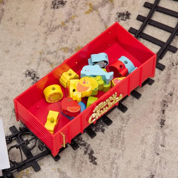 Pista Tren Navideño Xl Luz Y Sonido Locomotora Gigante