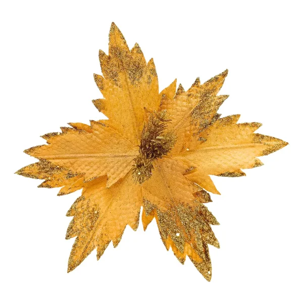 Flor 25cm Azul Arbol De Navidad Adornos Decoracion Azul Estrella