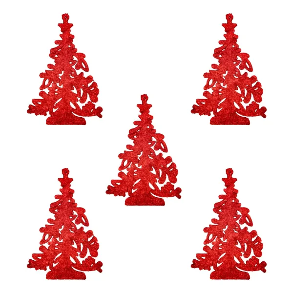 Adorno Colgante Arbolito De Navidad Decoración Navideño X5