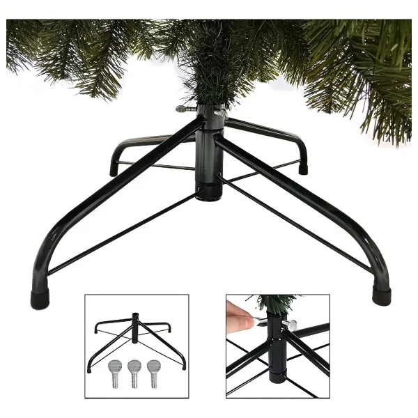 Arbol De Navidad Verde Montañes Deluxe 1,30mts