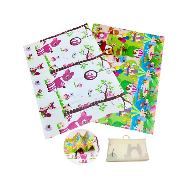 Alfombra Antigolpes Plegable Bebes Reversible 150x200cm