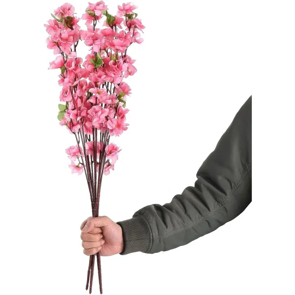 Flores Artificiales Ramo Cerezos Decoracion
