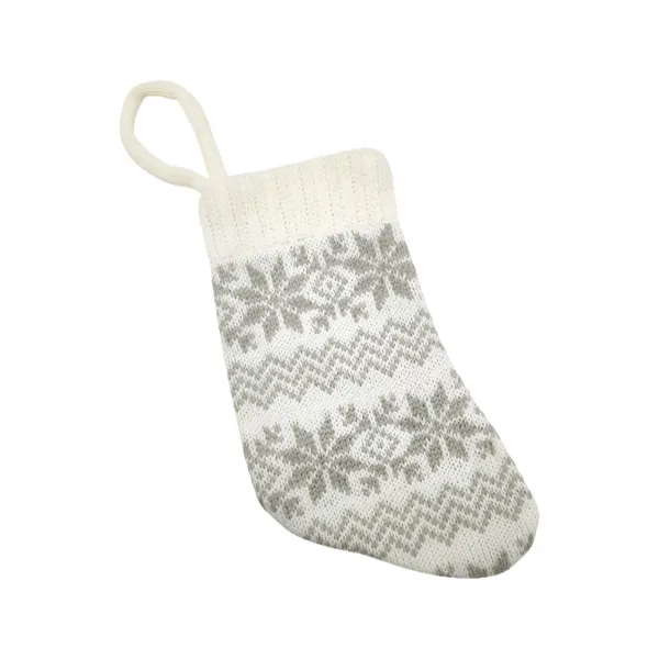 Botas Navideñas Tejidas Decoracion Navidad Adorno X1