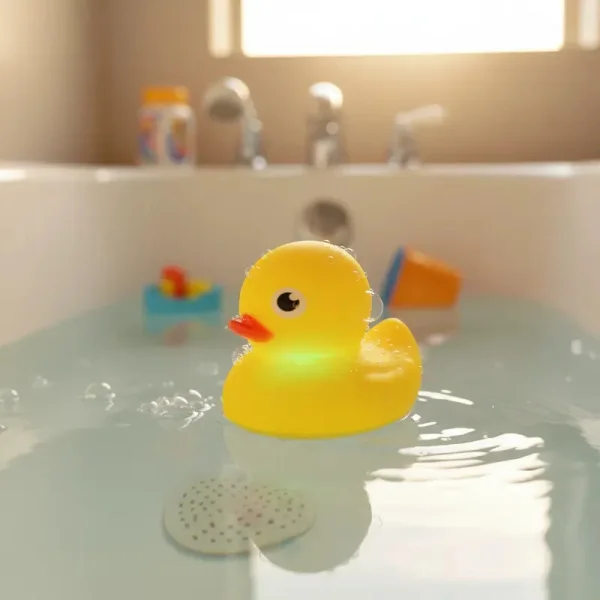 Juguete Bañera Bebé Animales Luz Led Juego Ducha Baño Niños Pato