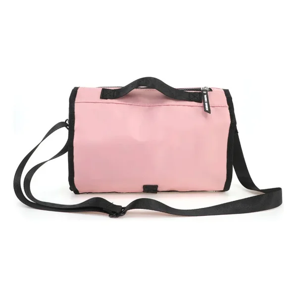 Bolso Maternal Pañalero Cambiador Bandolera Organizador Bebe Negro