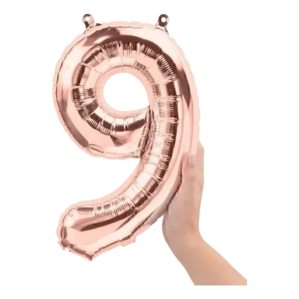 Globos Metalizados Números 45 Cm Fiestas Cumpleaños