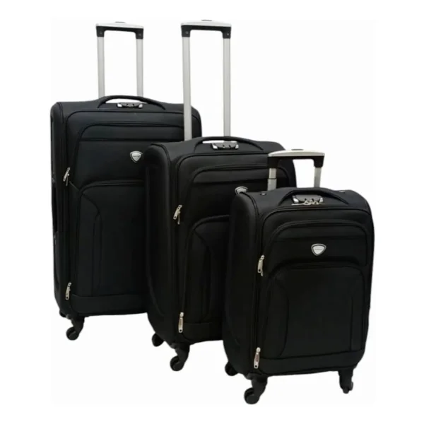Valija Semi Rigida 24 Pulgadas Expandible Mediana Tela Viaje