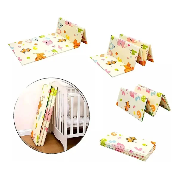 Alfombra Antigolpes Plegable Bebes Reversible 150x200cm
