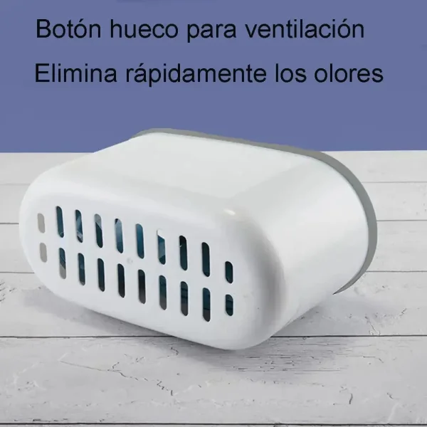 Set Escobillas Baño 3 En 1 Silicona Base Soporte Adhesivo Peltre