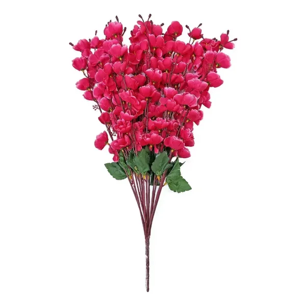 Flores Artificiales Ramo Cerezos Decoracion