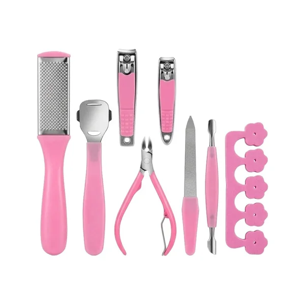 Set Pedicura Manicura Uñas Pies Manos Herramientas 8pzs