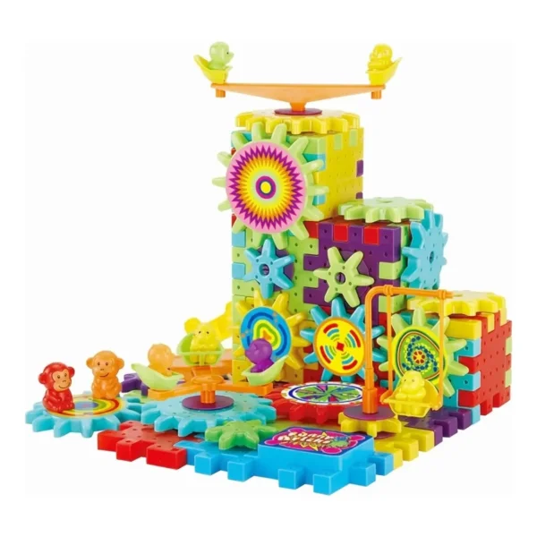 Bloques De Construcción Funny Bricks Eléctrico 81 Piezas 81