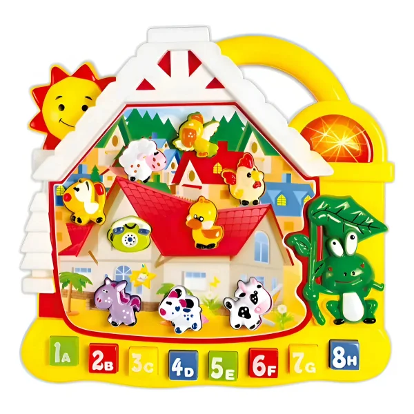 Piano Musical Granja Con 17 Teclas