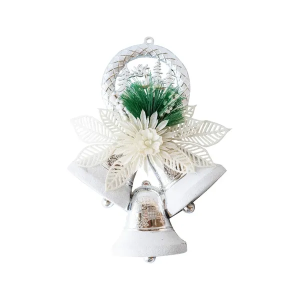 Campanas Navidad X3 28cm Deco Navideña Adorno Para Arbol