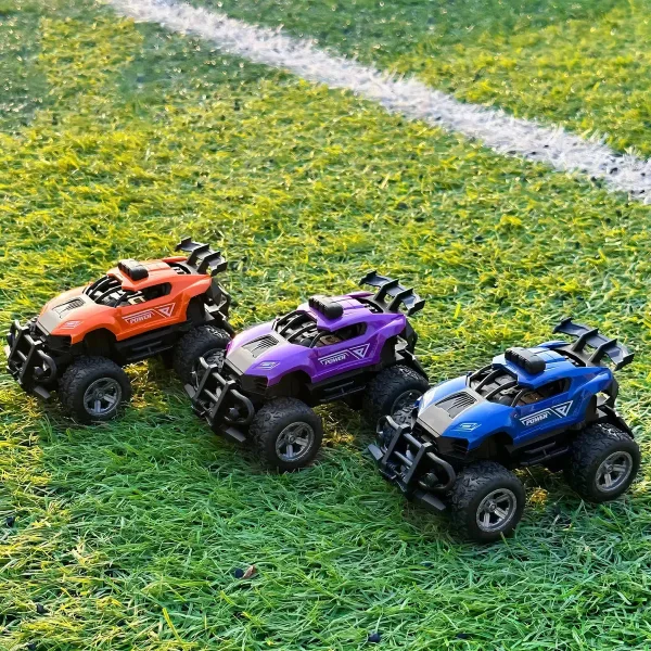Auto A Radio Control Remoto Stunt Mini Acrobático Con Luz Violeta
