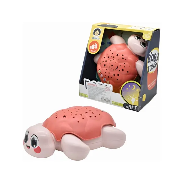 Proyector Tortuga Infantil Musical Luz Sonido Juguete