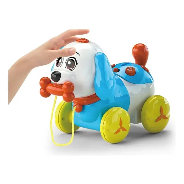 Perrito Arrastre Sobebear Musical Plastico