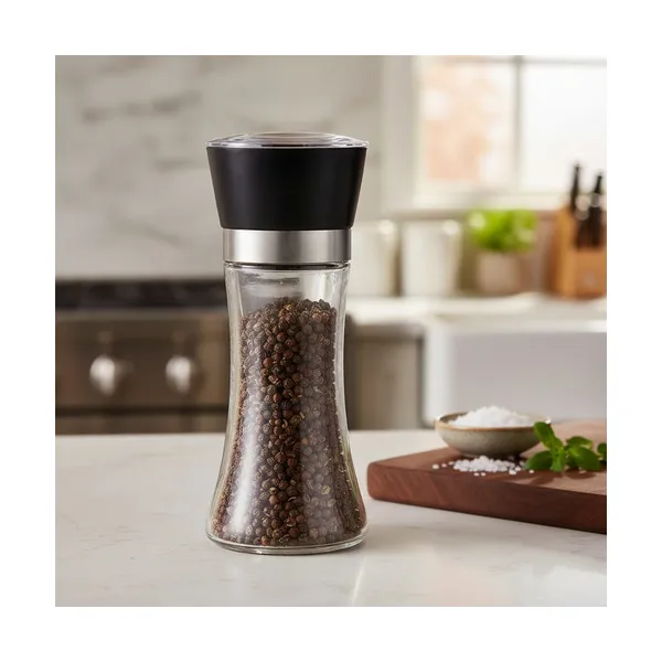 Frasco Pimentero Molinillo De Especias Moledor Manual 200ml
