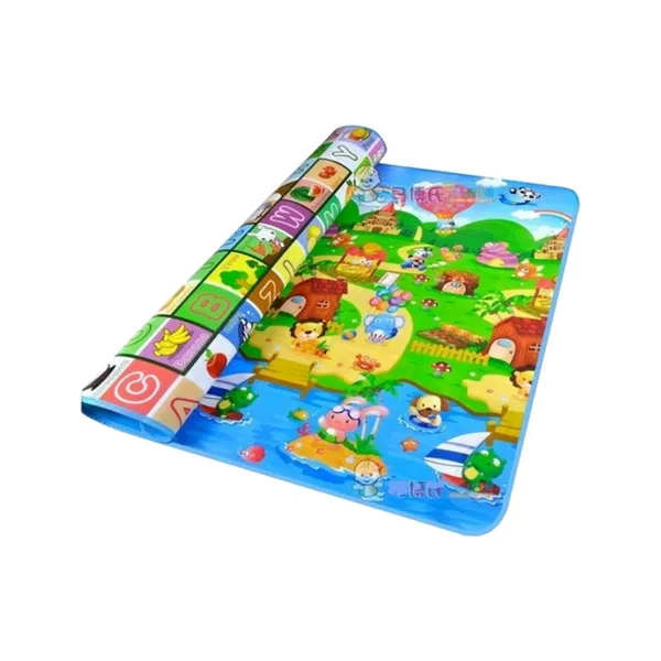 Alfombra Antigolpes Bebe 5mm Espesor 180x150cm Reversible