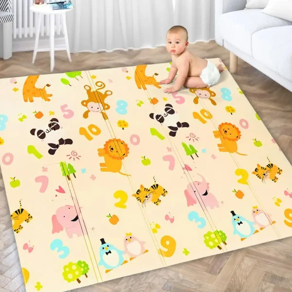 Alfombra Antigolpes Plegable Bebes Reversible 150x200cm