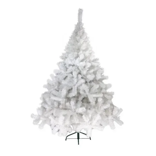 Arbol De Navidad Blanco Montañes Deluxe 2,10mts