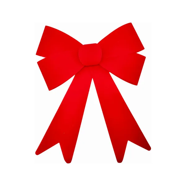 Moño Navidad Grande 39cm Adornos Navideños Deco Para Arbol